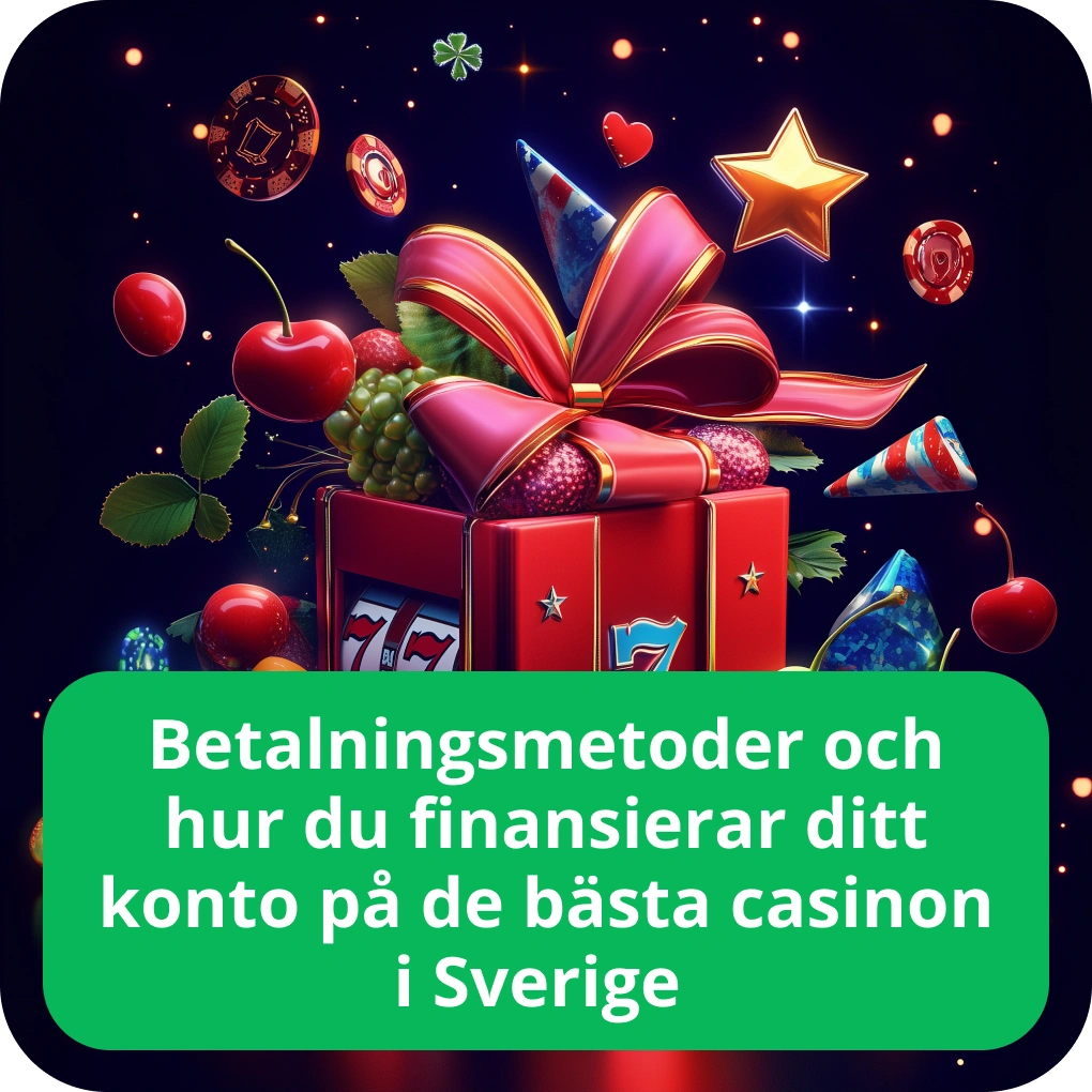Betalningsmetoder och hur du finansierar ditt konto på de bästa casinon i Sverige