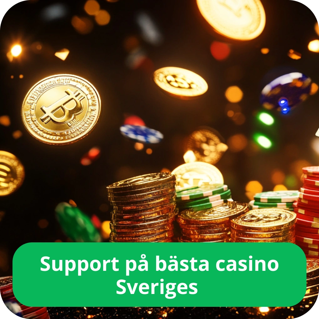 Support på bästa casino Sveriges